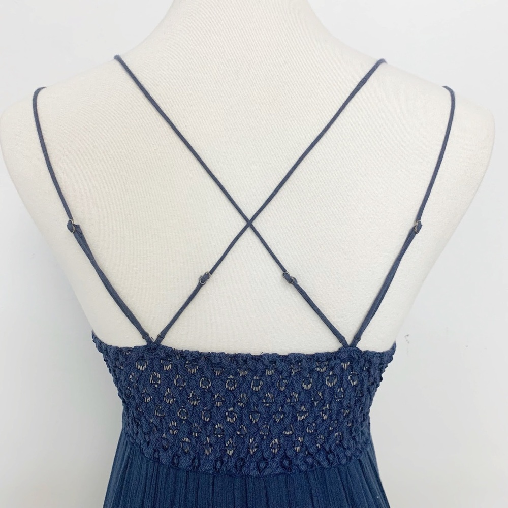 Free People Navy Maxi Dress - Picture 10 of 15